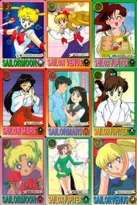 Sailor Moon R Card Lot Amada Minako Venus Chibiusa