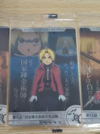 メモリアルストーリーカード 鋼の錬金術師 ウェファーチョコ MS11-038：第11話「砂礫の大地・前編」 エドワード エルリック 未開封 サムネイル 3