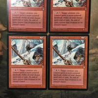 MTG マジックザギャザリング カード まとめ ICE Barbarian Guides 4枚セット 60 サムネイル 2