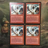 MTG マジックザギャザリング カード まとめ ICE Barbarian Guides 4枚セット 60 サムネイル 1