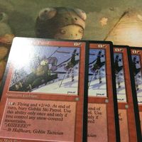 MTG マジックザギャザリング カード まとめ ICE Goblin Ski Patrol 4枚セット 79 サムネイル 7