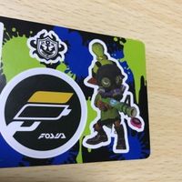 Splatoon Fashion Check Seal Card Bandai Vintage サムネイル 3