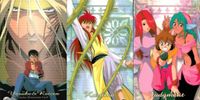 幽遊白書 ジャケットコレクション カード まとめ 雷禅 幽助 蔵馬 小兎 46 48 53 パーフェクト 初版 ムービック MOVIC サムネイル 1