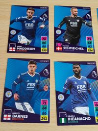 プレミアリーグ カード panini パニーニ 2021/2022 2021/22 まとめ レスター ティーレマンス バーンズ イヘアナチョ シュマイケル マディソン サムネイル 5