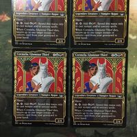 MTG Magic Cormela Glamour Thief Showcase 4 Cards Set サムネイル 2