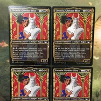MTG Magic Cormela Glamour Thief Showcase 4 Cards Set サムネイル 3