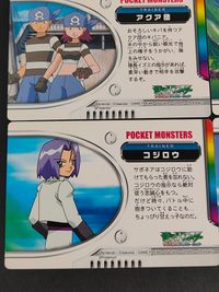 ポケモン ポケットモンスター アドバンスジェネレーション カード まとめ TRAINER アスナ クスノキ館長 アクア団 タケシ コジロウ マサトくん 6枚 任天堂 バンダイ 食玩 トレーナー サムネイル 3