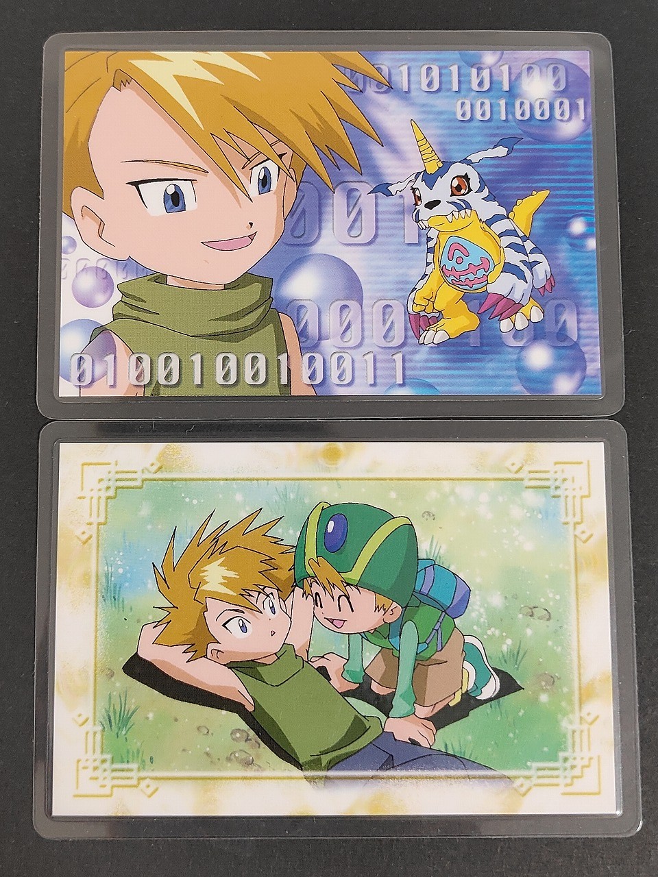 デジモンアドベンチャー カード まとめ コレクション ヤマト ガブモン ヤマト タケル 2枚 COLLECTION No.18 COLLECTION No.015 movic