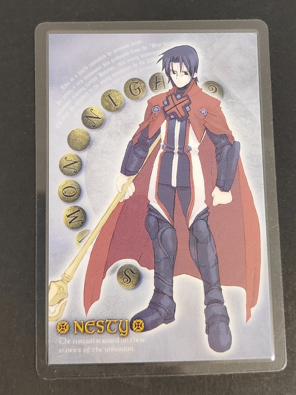 サモンナイト2 カード まとめ キャラクター ネスティ レ オ ルド 2枚 No.003 バンプレスト コレクション