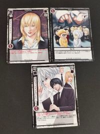 デスノート DEATH NOTE TRADING CARD GAME カード まとめ キャラクター イベント ハル=リドナー 玩具 ステファン=ジェバンニ 3枚 DN4-19 DN4-55 DN4-22 コナミ TCG サムネイル 1