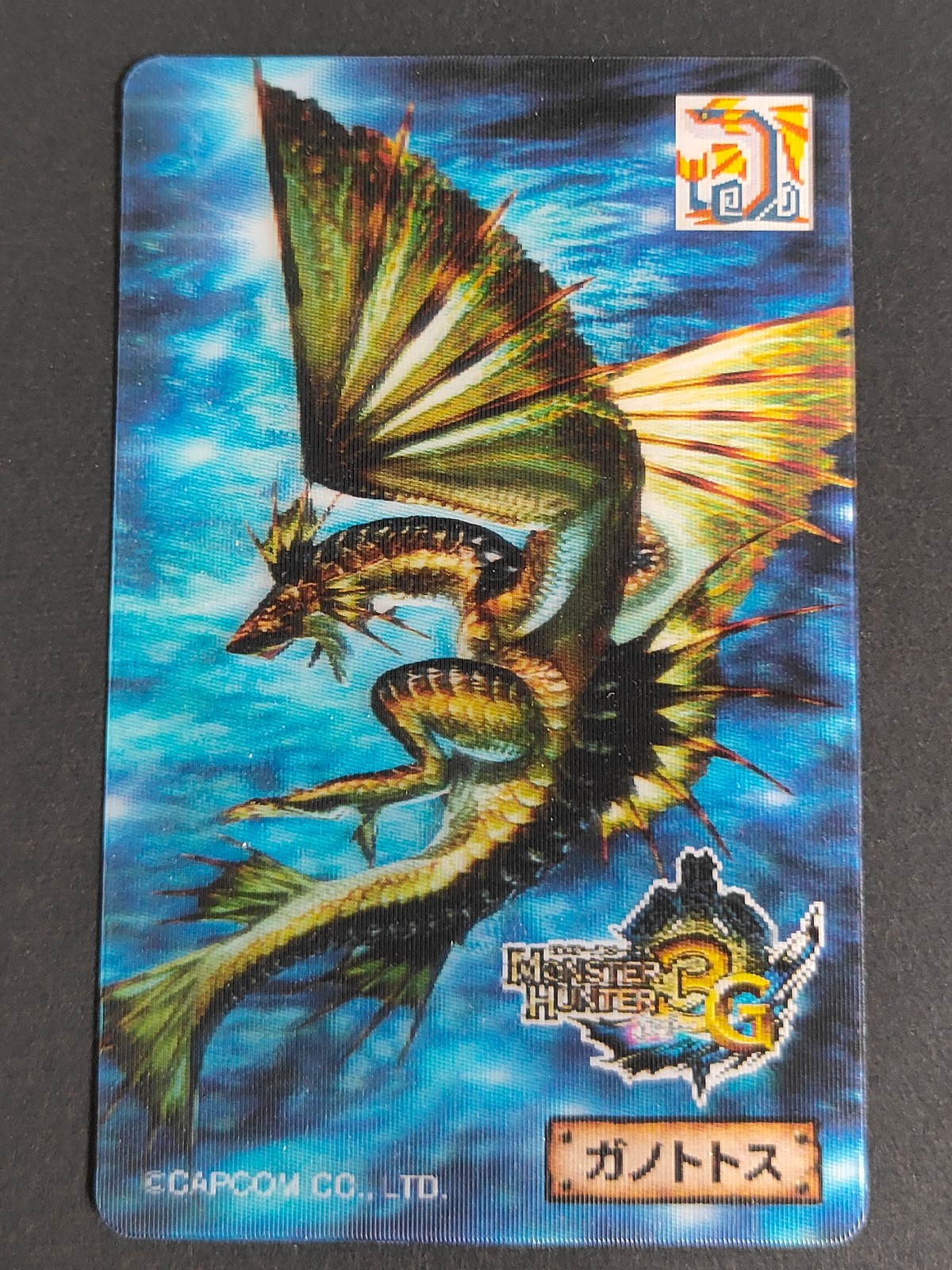モンハンPG モンスターハンター ポータブル3rd G カード ガノトトス トレカ カプコン コレクション