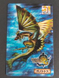 モンハンPG モンスターハンター ポータブル3rd G カード ガノトトス トレカ カプコン コレクション サムネイル 1