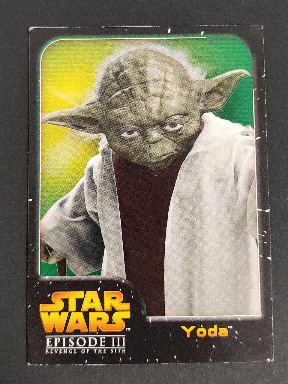 Star Wars Episode III Revenge of the Sith Yoda トレカ #3 of 16 Lucasfilm Exclusive Collectors Edition