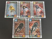 甲虫王者 ムシキング カード まとめ ムシ オウゴンオニクワガタ ラコダールツヤクワガタ ディディエールシカクワガタ ネプチューンオオカブト 5枚 030 027 043 023 セガ アーケードゲーム