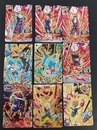 SDBH スーパードラゴンボールヒーローズ カード まとめ カードアクションZセット 超サイヤ人ゴッド超サイヤ人 通常 超サイヤ人怒り 超サイヤ人2 ピッコロ ベジータ 孫悟飯 青年期 孫悟空 孫悟天 シドラ トランクス 未来 サムネイル 1