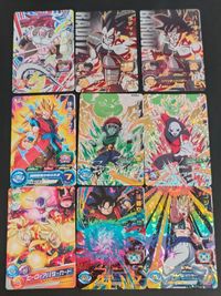 SDBH スーパードラゴンボールヒーローズ カード まとめ ヒーローアバター 魔神グレイビー ラディッツ バーダック 孫悟空:ゼノ ガノス ジレン ゴジータ 9枚 SN8-SCP12 BM1-SCP4 BM1-SCP6 バンダイ サムネイル 1