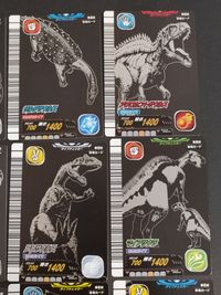 古代王者 恐竜キング カード まとめ 恐竜 アンキロサウルス サルタサウルス アクロカントサウルス ギガノトサウルス アロサウルス マイアサウラ ネオヴェナトル カスモサウルス スコミムス 9枚 第6紀 018-竜 セガ サムネイル 2