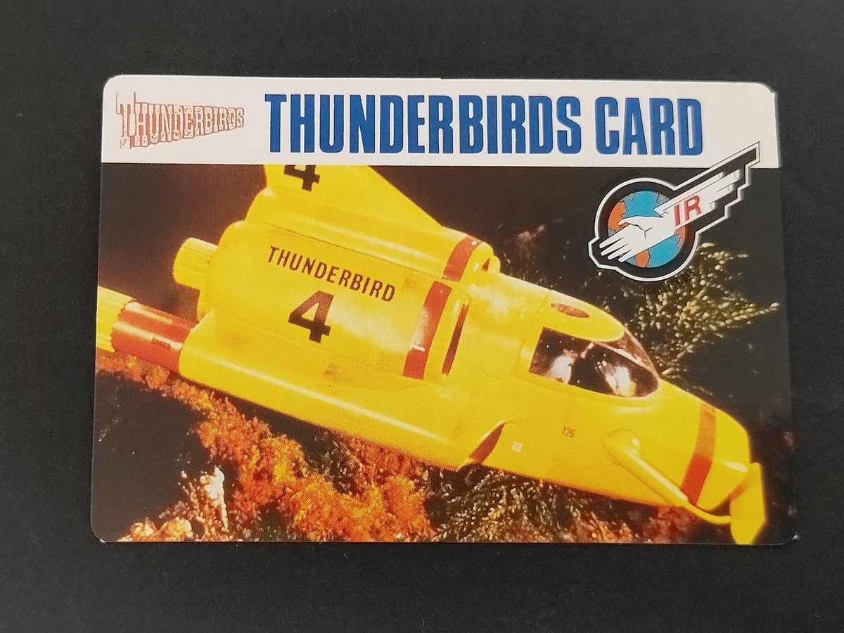 サンダーバードスーパー カード サンダーバード4号 トレカ 020 フルタ製菓 食玩
