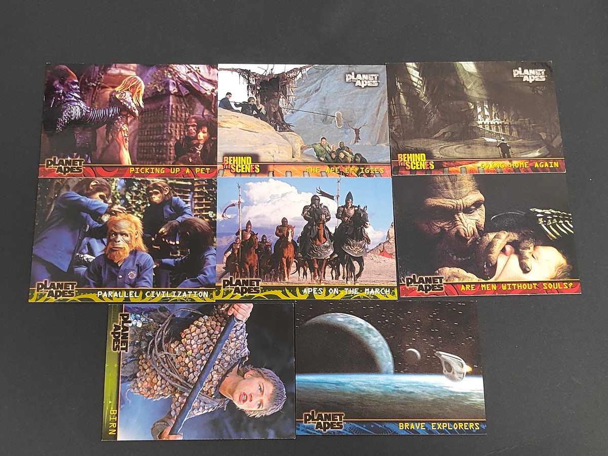 Planet of the Apes カード まとめ Behind the Scenes Picking Up a Pet The Ape Effigies Going Home Again Apes on the March 9