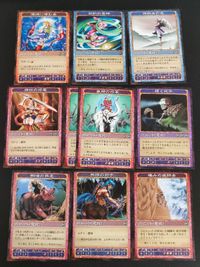 Kami no Kiseki TCG 9 Cards Lot Bundle Japanese Game Konami