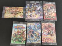 モンスト モンスターストライク カード まとめ 星雲の覇龍帝 ファガン 徳川の最終兵器 本多忠勝 左道ノ遊士 車公豹 爆裂絵巻 鳥獣戦隊ギガファイター 祖霊聖獣 ニライカナイ 聖杯システム アヴァロン 6枚 No.1342 食玩 サムネイル 1