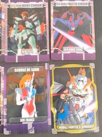 機動武闘伝 Gガンダム カード まとめ キャラクター タイトル ガンダムローズ ボルトガンダム ガンダムシュピーゲル ガンダムマックスター ネロスガンダム マスターガンダム ドラゴンガンダム ジョルジュ ド サンド 9枚 バンダイ サムネイル 2