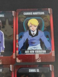 After War Gundam X 9 Cards Lot Garrod Ran Tiffa Adill Japanese Anime サムネイル 4