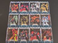 機動戦士 Zガンダム カード まとめ MS バウ リック ディアス ガンダムMk-II 百式 ディジェ ハイザック アッシマー R ジャジャ サイコガンダム マラサイ 12枚 AMX-107 RMS-099 RX-178 バンダイ サムネイル 1
