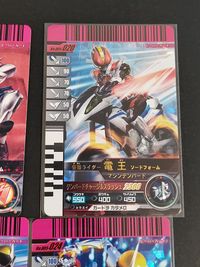 仮面ライダー ガンバライド カード まとめ ヒーロー 仮面ライダーNEW電王 ストライクフォーム 仮面ライダー電王 ソードフォーム マシンデンバード ライダーマン 仮面ライダーアクセルブースター 9枚 No.005-023 サムネイル 2