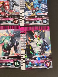 仮面ライダーバトル ガンバライド カード まとめ ヒーロー 仮面ライダーW ルナトリガー 仮面ライダーW ヒートメタル シャドームーン 仮面ライダークウガ ライジングアルティメット 仮面ライダーW サイクロンジョーカー 9枚 サムネイル 4