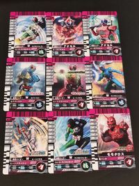 仮面ライダーW 仮面ライダーバトル ガンバライド カード まとめ ヒーロー 仮面ライダーW サイクロンジョーカー 仮面ライダーアクセル 仮面ライダーW ルナトリガー 仮面ライダーW ヒートメタル 仮面ライダーW サイクロントリガー サムネイル 1