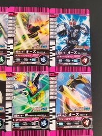 仮面ライダーバトル ガンバライジング チョコスナック カード まとめ ヒーロー 仮面ライダーオーズ タカキリバ 仮面ライダーオーズ タトバコンボ 仮面ライダーオーズ サゴーゾコンボ 仮面ライダースカル リュウタロス ウラタロス サムネイル 2