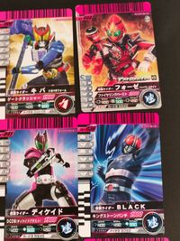 Kamen Rider Decade Diend Black Kiba 9 Cards Lot Japanese TV サムネイル 2