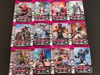 仮面ライダーバトル ガンバライド カード まとめ ヒーロー モモタロスイマジン 仮面ライダーW サイクロンジョーカーエクストリーム プリズムトルネード 仮面ライダーW ファングジョーカー ブレードテンペスト 12枚 バンダイ サムネイル 1