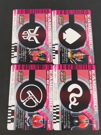 仮面ライダーバトル ガンバライド カード まとめ ヒーロー 仮面ライダークウガ ライジングアルティメット 仮面ライダーブレイド キングフォーム 仮面ライダー電王 ライナーフォーム 仮面ライダーBLACK RX 4枚 バンダイ サムネイル 2