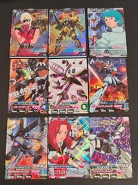 ガンダムトライエイジ カード まとめ パイロット モビルスーツ クワトロ バジーナ 百式 カミーユ ビダン サイコガンダム キュベレイ リ ガズィ ケンプファーアメイジング クリスチーナ マッケンジー ガンダムNT-1 9枚 サムネイル 1