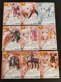 シャイニングウィンド カード まとめ キャラクター シュマリ ソウマ クララクラン ロウエン ホウメイ クレハ コウリュウ バソウ ライヒ 9枚 18 15 12 19 17 16 23 24 21 セガ movic サムネイル 5