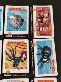 スーパードンキーコング2 ディクシー ディディー カード まとめ キャラクター アクション ティクシー パワッグ クレミリン スピニー ナインテール ビートル キングクルール カットラス イボイボバット ボニーテールスピン 12枚 サムネイル 2
