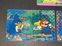 スーパーマリオ バンプレスト カード まとめ スーパーマリオカート スーパーマリオワールド キラ スピードオーバーだよ! マリオ ピーチ マリオ VS カメック 3枚 11 バンプレスト 食玩 景品 サムネイル 3