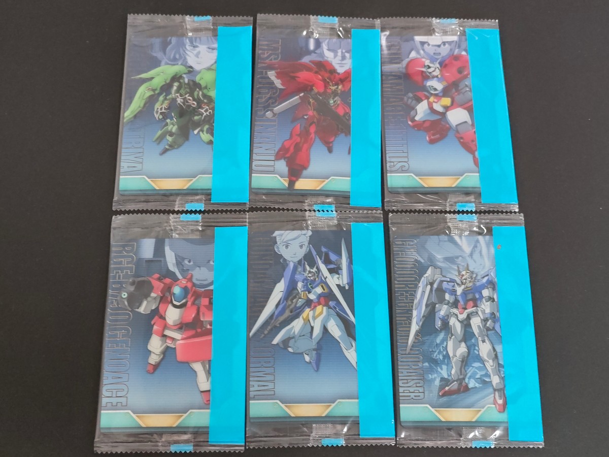 機動戦士ガンダム ガンダムカードコレクション カード まとめ MS ガンダムナドレ MSN-06S シナンジュ ガンダムダメージスタイル2 RGE-G1000 ゲノアーチェ ガンダムAGE-2 ノーマル 6枚 01-011-018