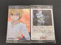 Hunter x Hunter Kurapika 2 Cards Lot Sealed Japanese Anime サムネイル 2