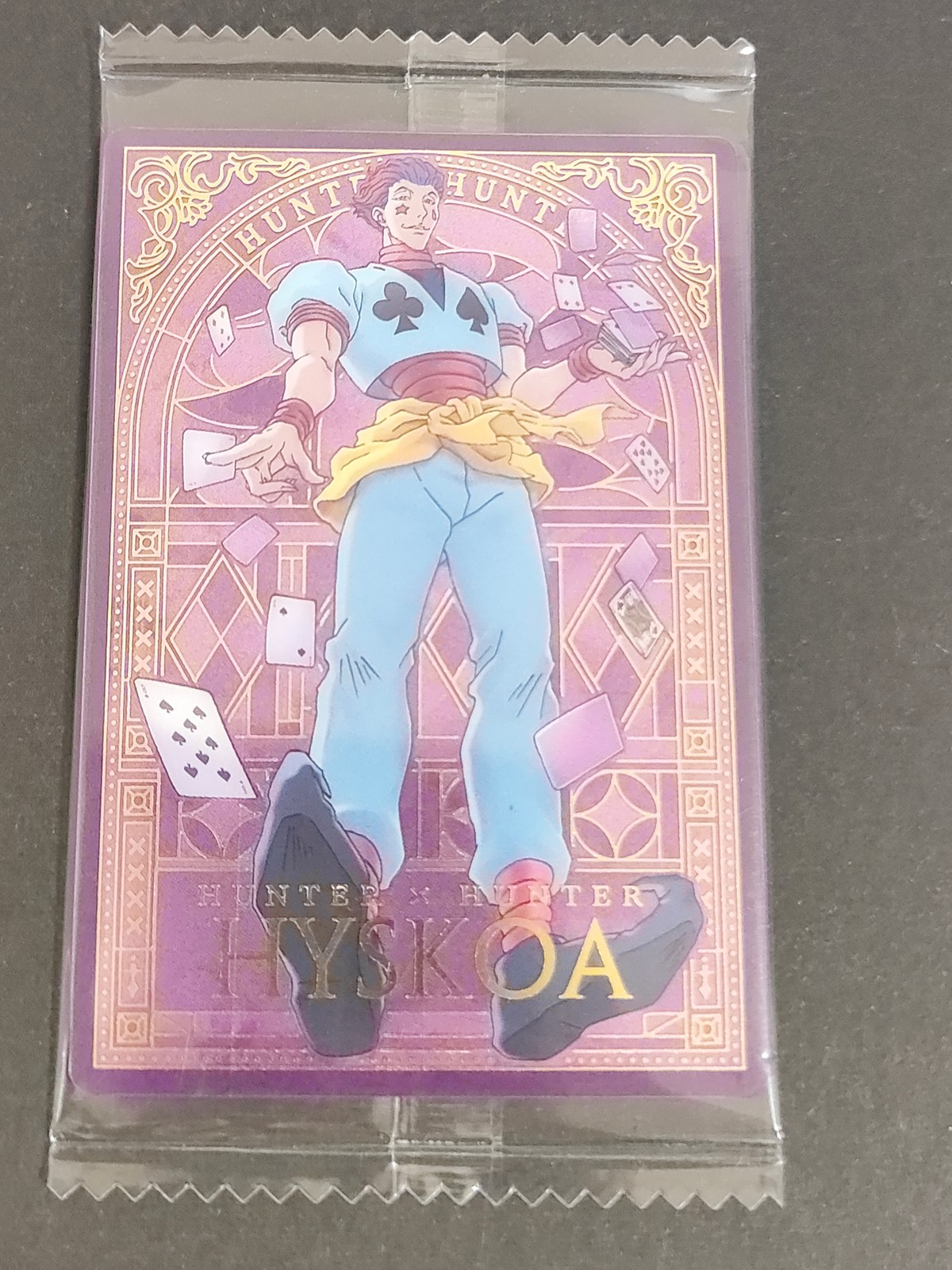 ハンターハンター HUNTER×HUNTER カード ヒソカ トレカ SP26 SP バンダイ 食玩
