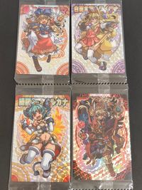 Shinrabansho Chocolate Kaiganroku 4 Cards Lot Sealed Japanese Anime サムネイル 1