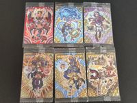 神宝万象 Shinpo Bansho Chocolate カード まとめ 王具 魔明王ディルクルム ファイナル ジーク 幻雷神イーリス 調和神バランシール 光龍神リュウガ 超煌神マキシウス 6枚 王具088 王具029 王具021