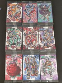 神宝万象 Shinrabansho Chocolate カード まとめ 牙竜伯爵ヴァストーク 魔戦姫アスモディエス 魔覇王ベルゼビュード 機竜伯爵セーヴェル 飛竜伯爵ユークルス 槍竜伯爵ザーバント 妖綺妃ビスティロッサ 9枚