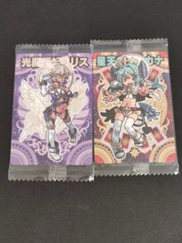 神羅万象チョコ カード まとめ 光魔后妃リリス 星天のアルカナ 2枚 九邪006 九邪003 バンダイ 食玩 チョコレート サムネイル 1