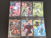 ドラゴンボールZ ウエハース カード まとめ 孫悟空 VS ベジータ 孫悟空 ピッコロ VS ラディッツ 魔人クウ 孫悟空 VS フリーザ 孫悟空 VS ジレン 孫悟飯 VS セル 6枚 10-04 10-03 6-04 バンダイ サムネイル 1