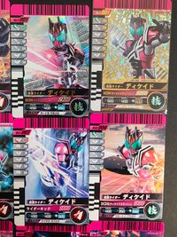Kamen Rider Decade 16 Cards Lot Japanese TV Blade Datcard サムネイル 2