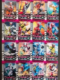 仮面ライダー ガンバライド カード まとめ ヒーロー 仮面ライダーW ヒートメタル 仮面ライダーW ヒートジョーカー 仮面ライダーW ルナトリガー 仮面ライダーW ルナメタル 仮面ライダーW ルナジョーカー 16枚 バンダイ サムネイル 1