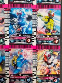 仮面ライダー ガンバライド カード まとめ ヒーロー 仮面ライダーW ヒートメタル 仮面ライダーW ヒートジョーカー 仮面ライダーW ルナトリガー 仮面ライダーW ルナメタル 仮面ライダーW ルナジョーカー 16枚 バンダイ サムネイル 5